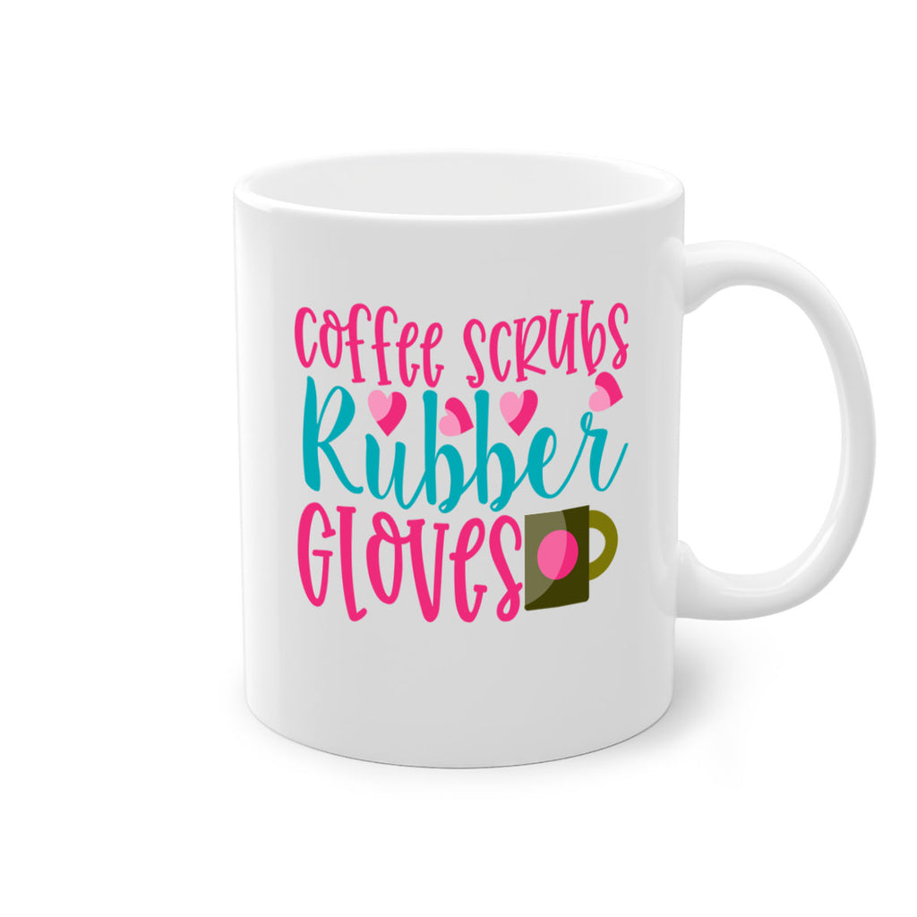 Coffee Scrubs Rubber Gloves Style Style 208#- nurse-Mug / Coffee Cup