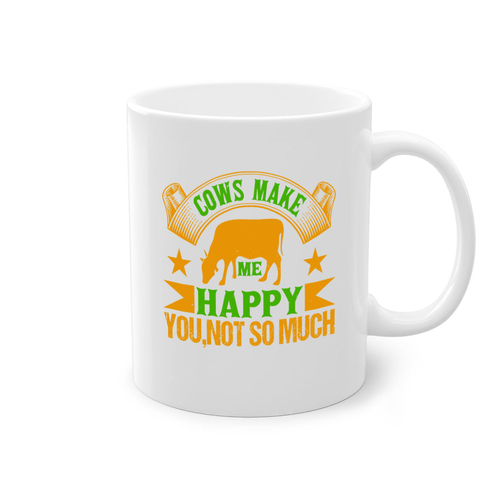 Cows make me happy 36#- Farm and garden-Mug / Coffee Cup
