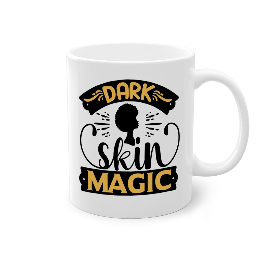 Dark skin magic Style 42#- Black women - Girls-Mug / Coffee Cup