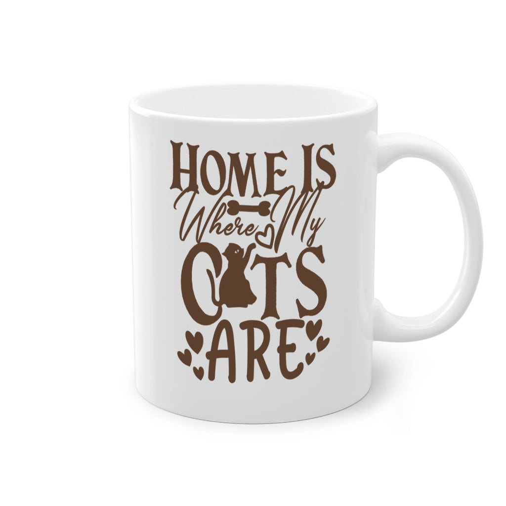 Home Is Where My Cats Are Style 15#- cat-Mug / Coffee Cup