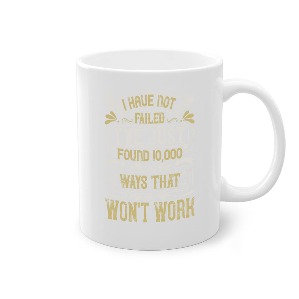 I have not failed Ive just found ways that wont work Style 74#- pig-Mug / Coffee Cup