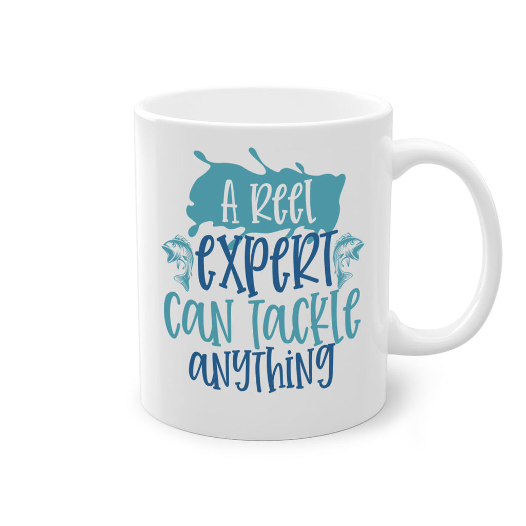 a reel expert can tackle anything 226#- fishing-Mug / Coffee Cup