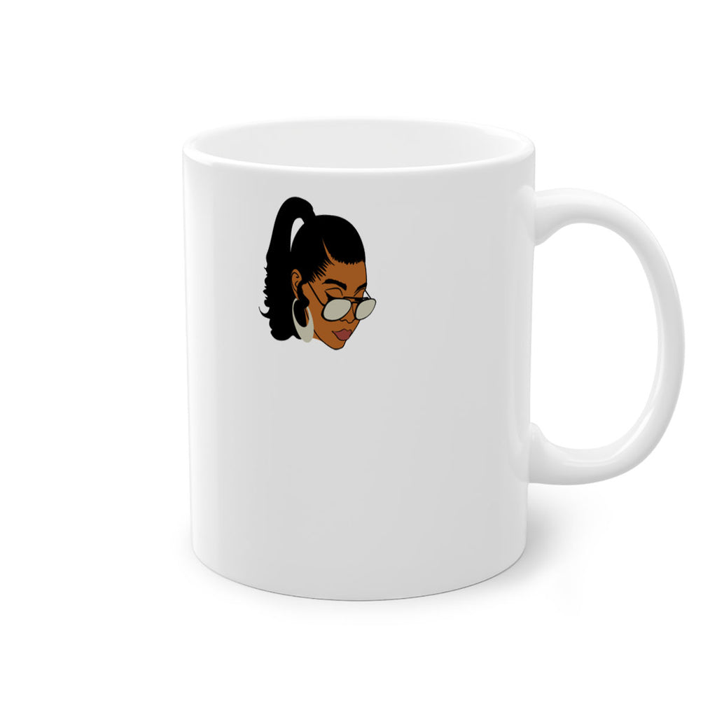 black afro 42#- Black women - Girls-Mug / Coffee Cup