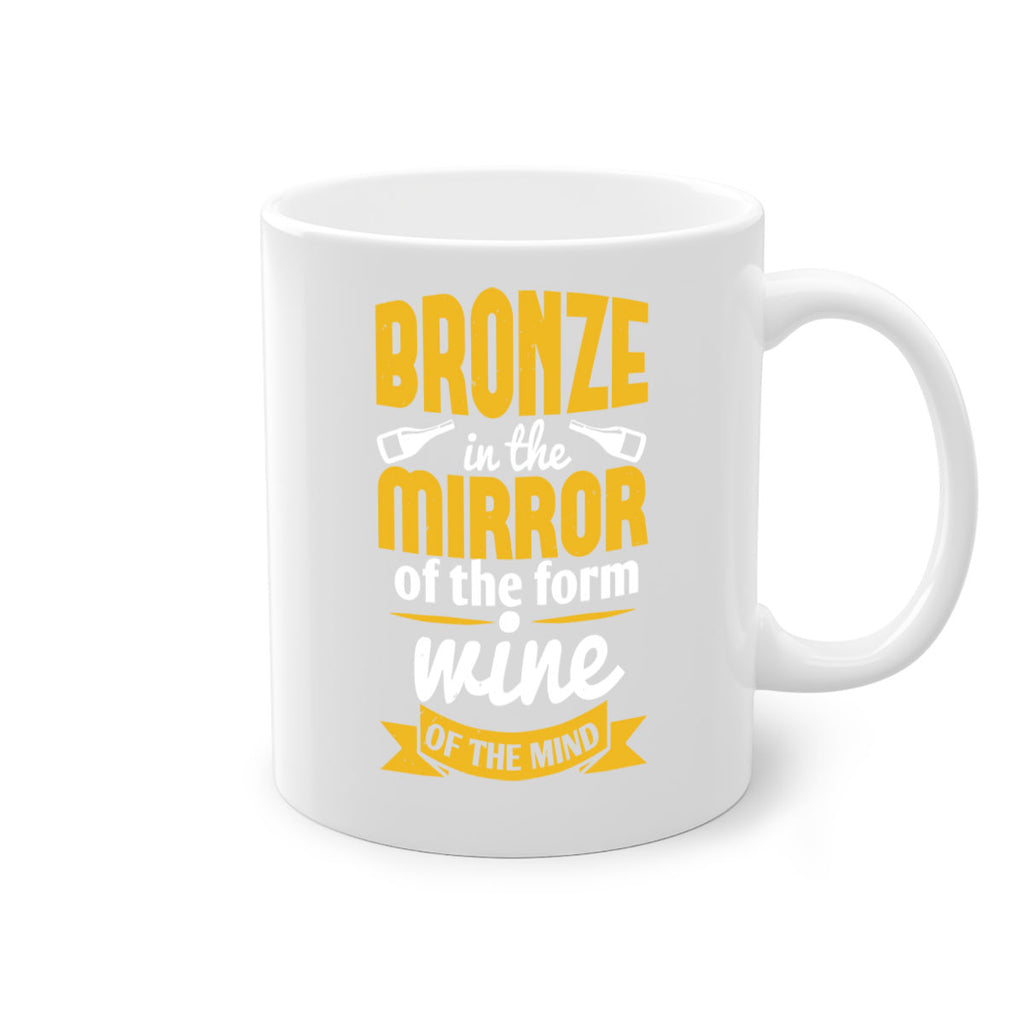 bronze in the mirror of the form wine of the mind 99#- wine-Mug / Coffee Cup