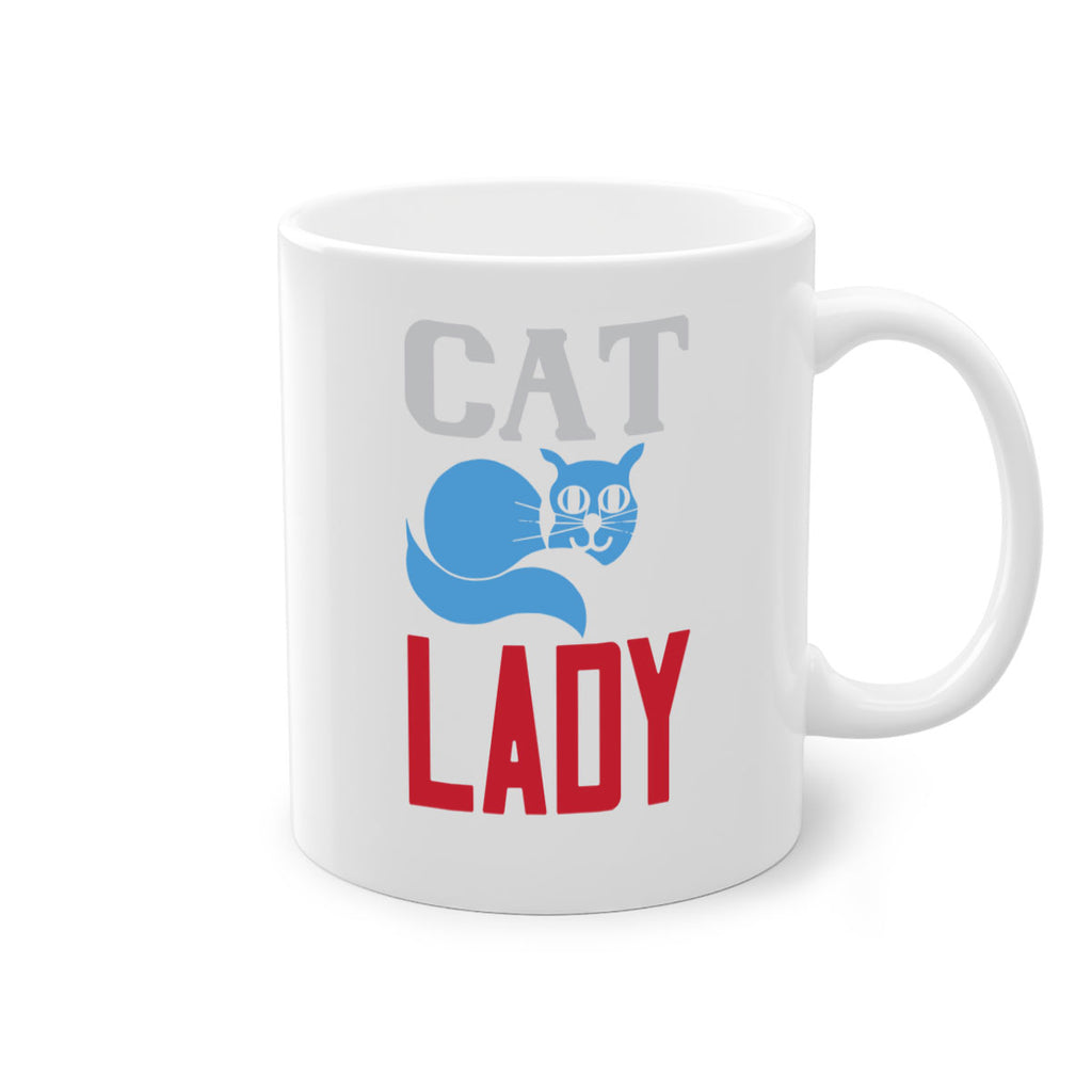 cat lady Style 31#- cat-Mug / Coffee Cup