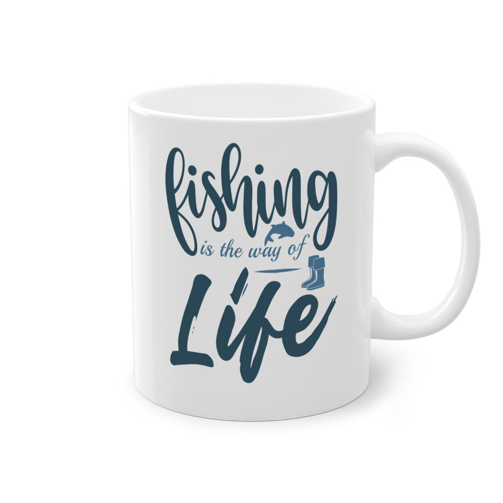fishing is the way 137#- fishing-Mug / Coffee Cup