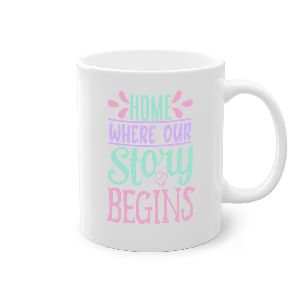 home where our story begins 23#- home-Mug / Coffee Cup