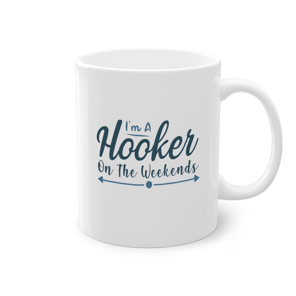 i am a hooker 119#- fishing-Mug / Coffee Cup