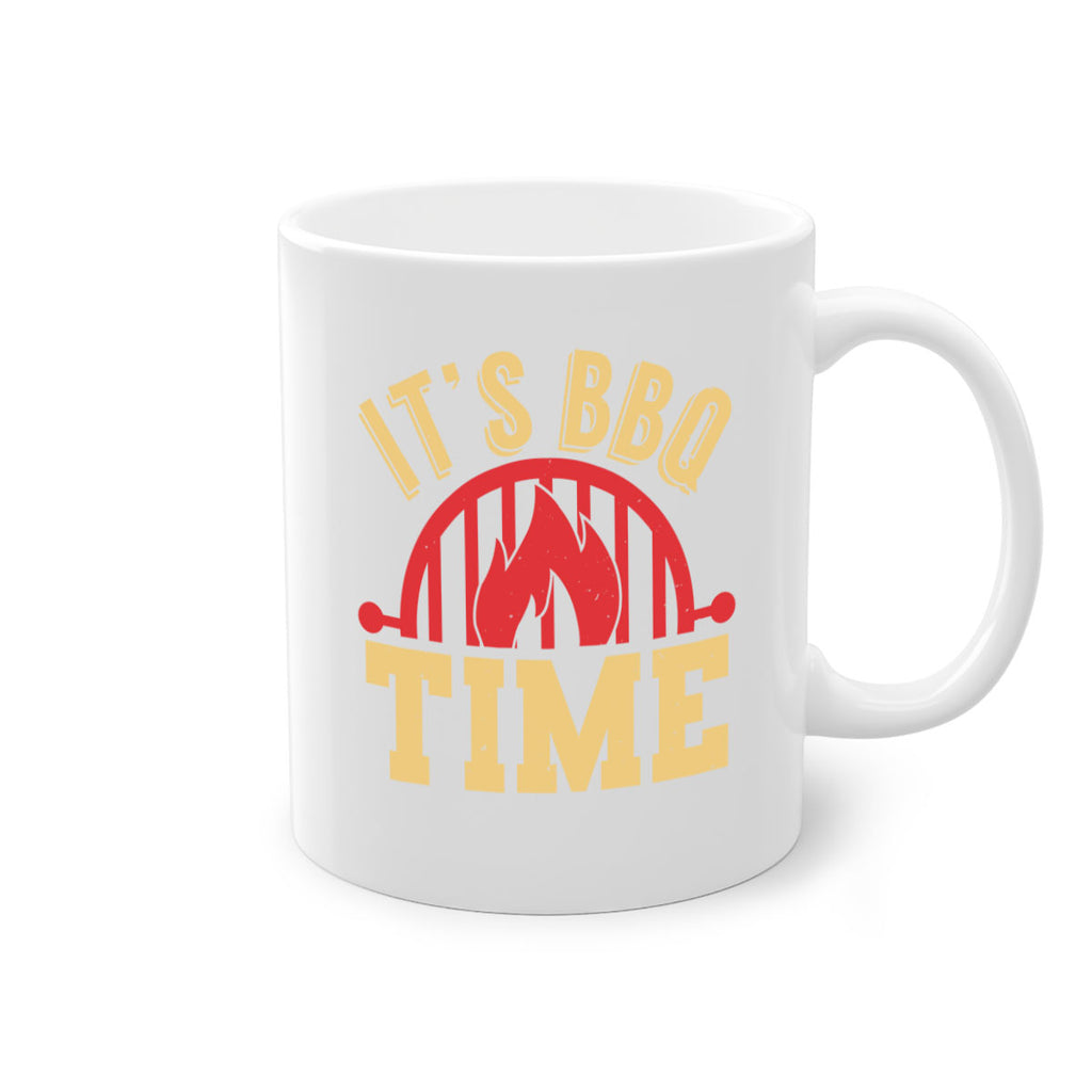 its bbq time 32#- bbq-Mug / Coffee Cup