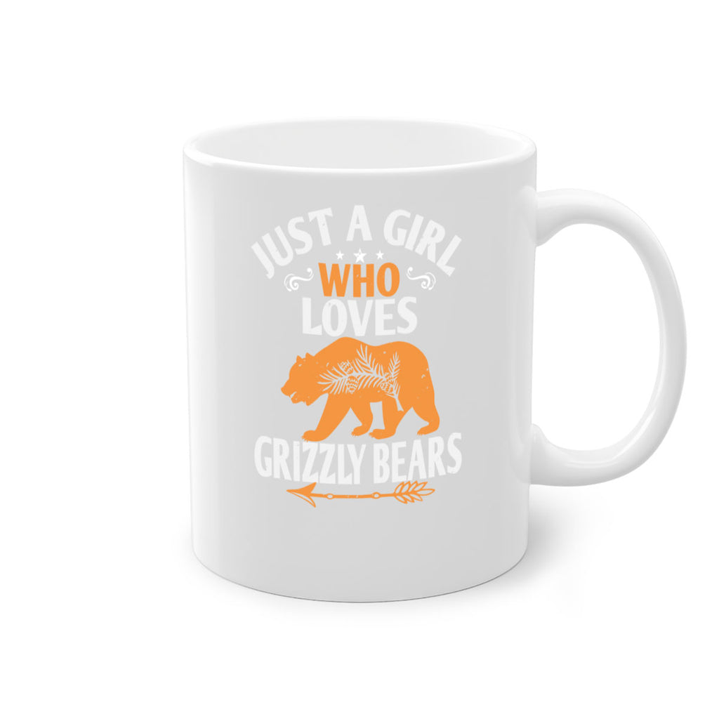 just a girl who loves Grizzly Bears 20#- bear-Mug / Coffee Cup