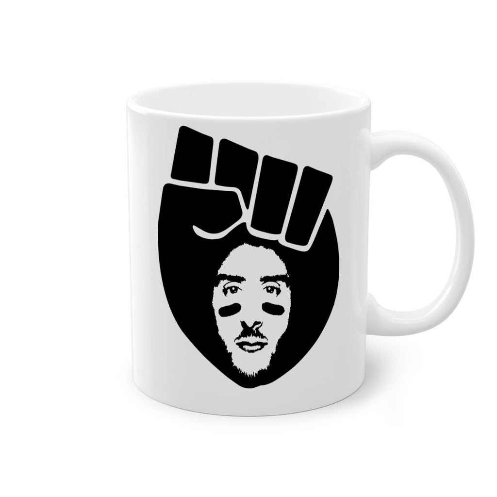 kaepernick fist hair 22#- Black men - Boys-Mug / Coffee Cup