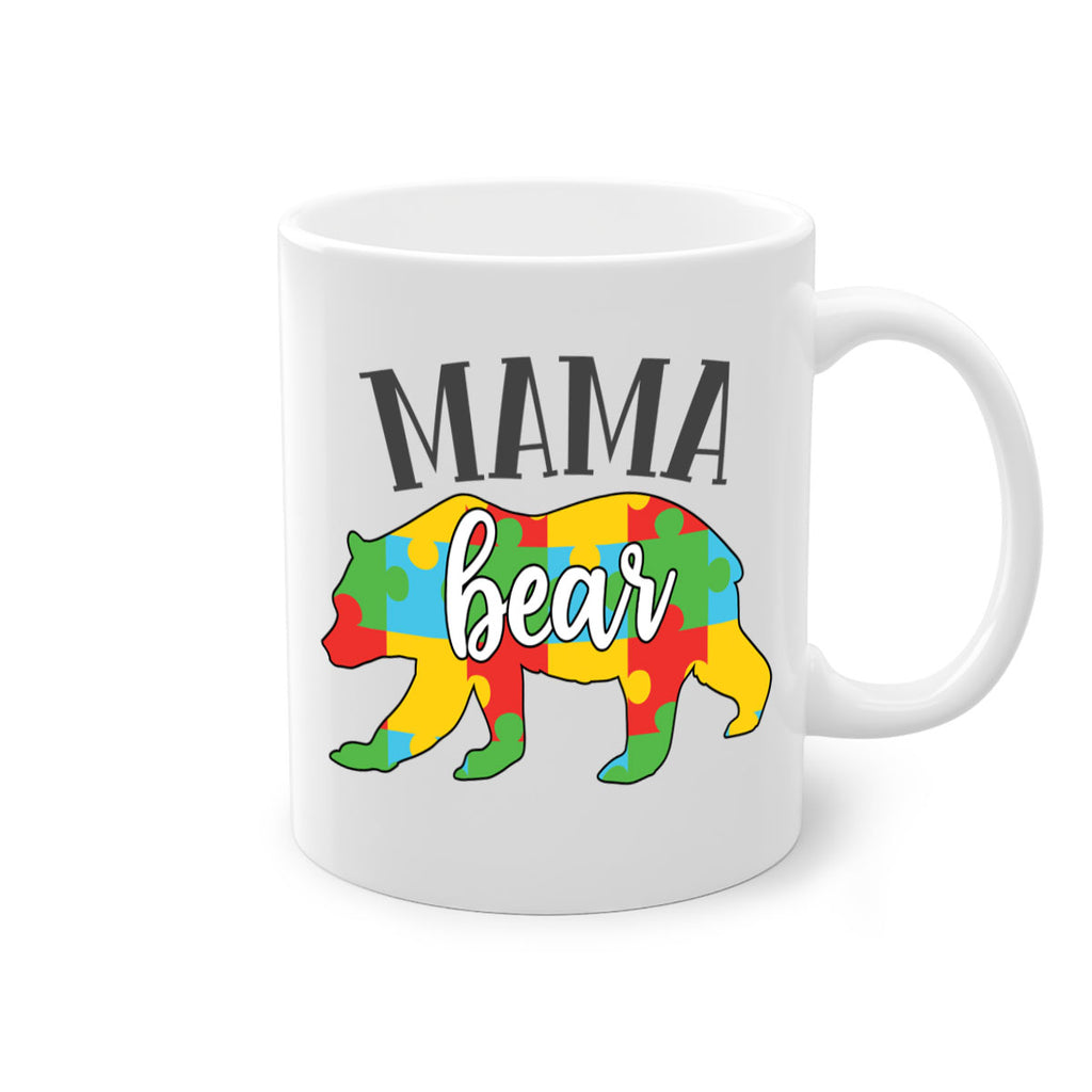 mama bear Style 32#- autism-Mug / Coffee Cup