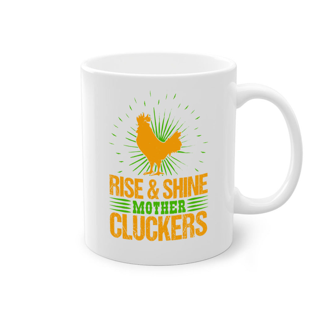 rise and shine mother cluckers 38#- Farm and garden-Mug / Coffee Cup