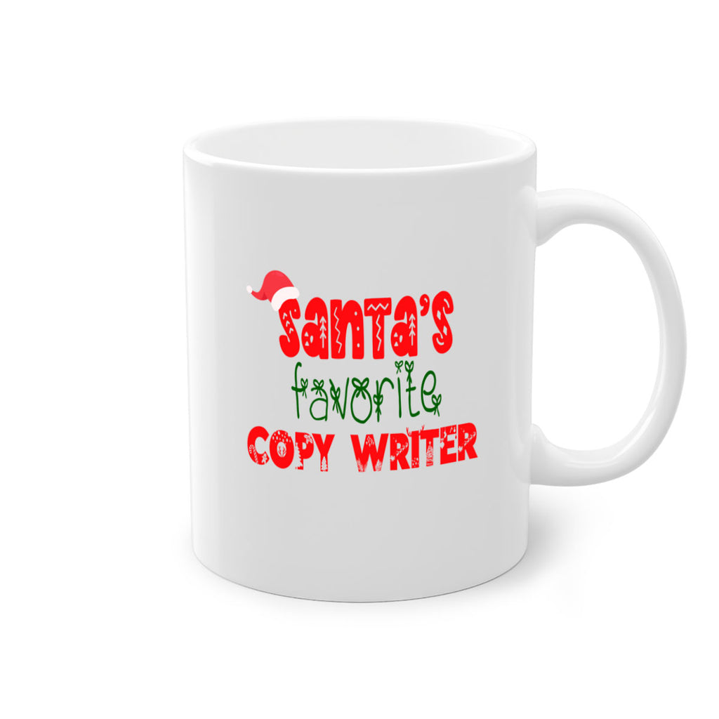 santas favorite copy writer style 742#- christmas-Mug / Coffee Cup