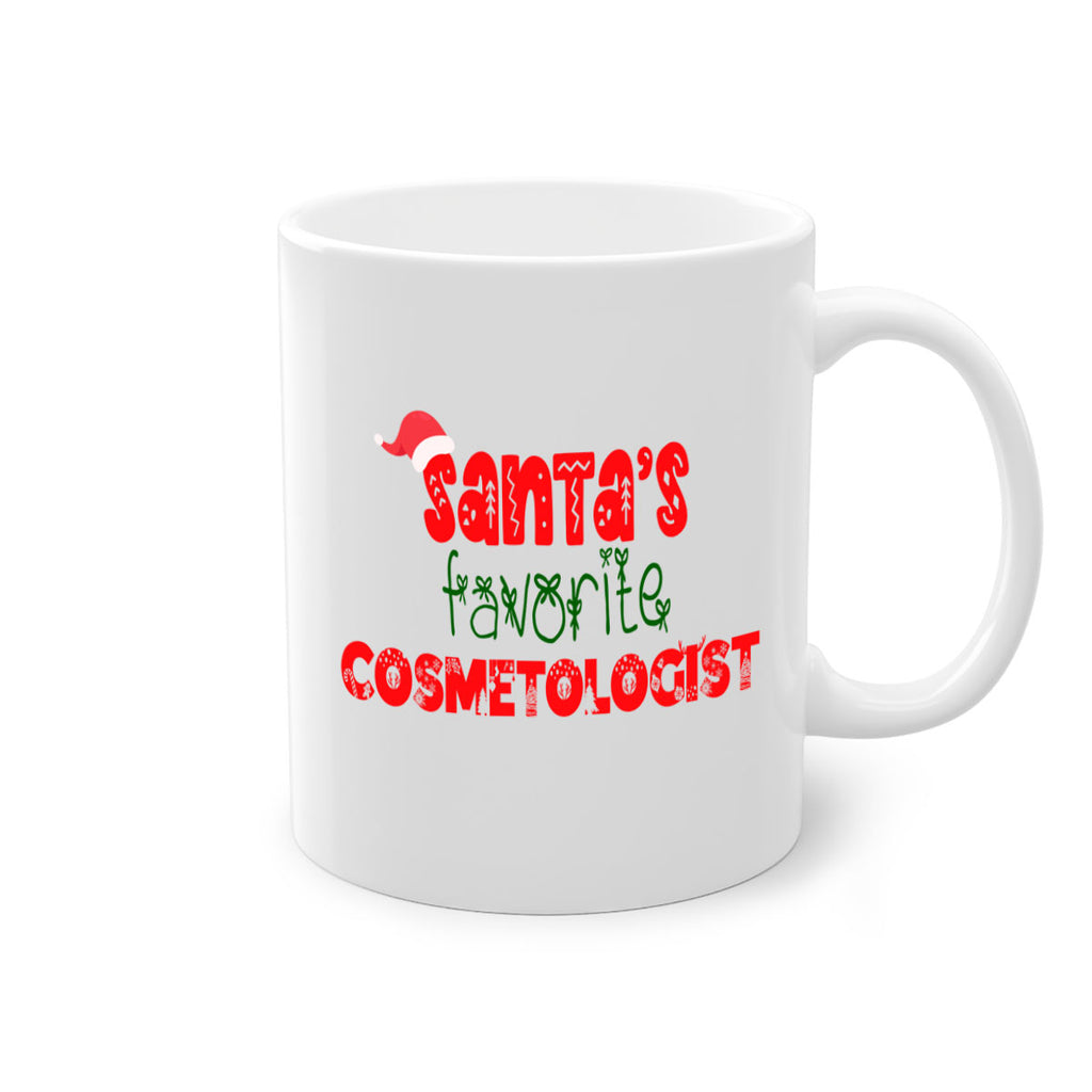 santas favorite cosmetologist style 745#- christmas-Mug / Coffee Cup