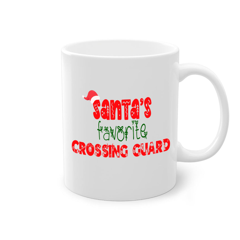 santas favorite crossing guard style 758#- christmas-Mug / Coffee Cup