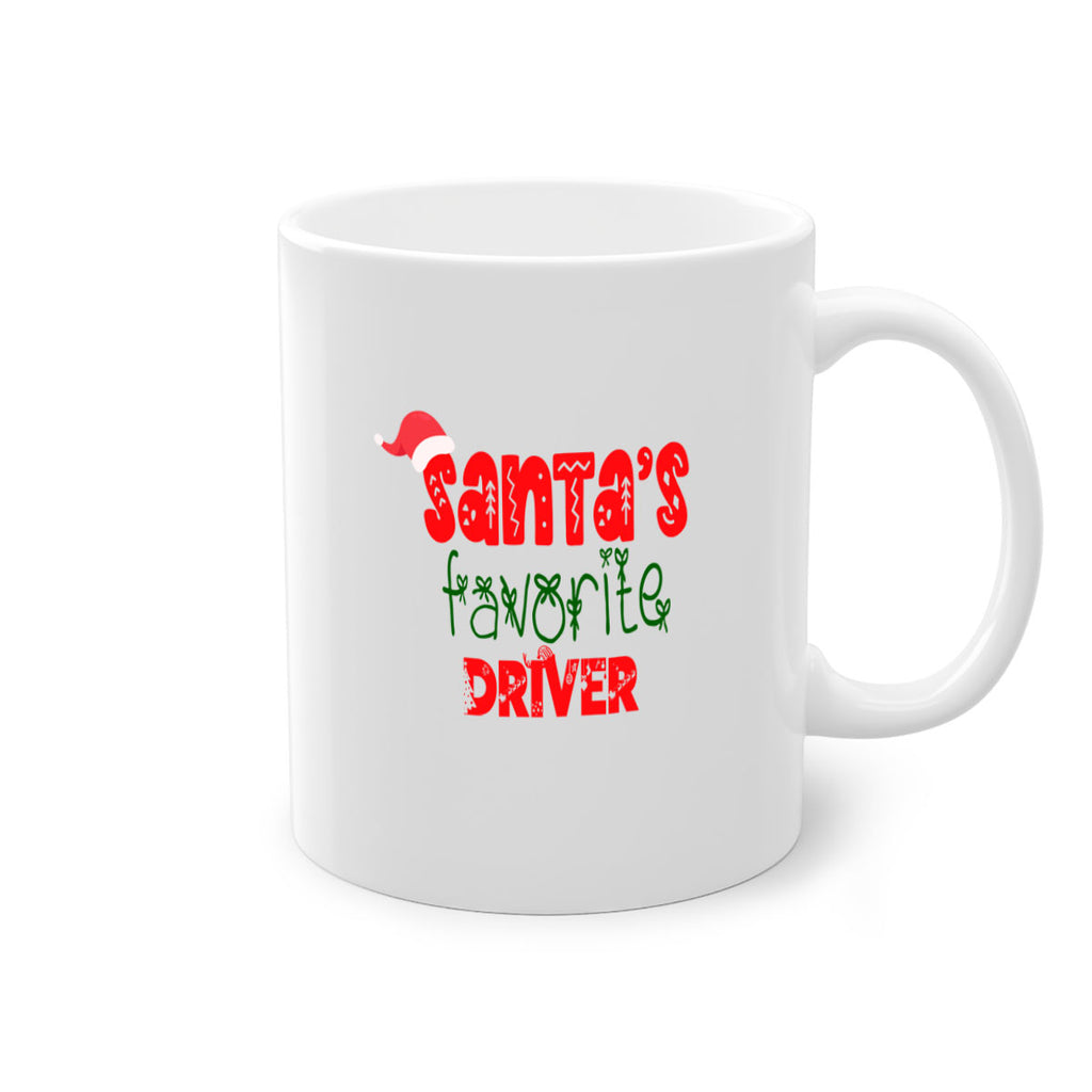 santas favorite driver style 791#- christmas-Mug / Coffee Cup