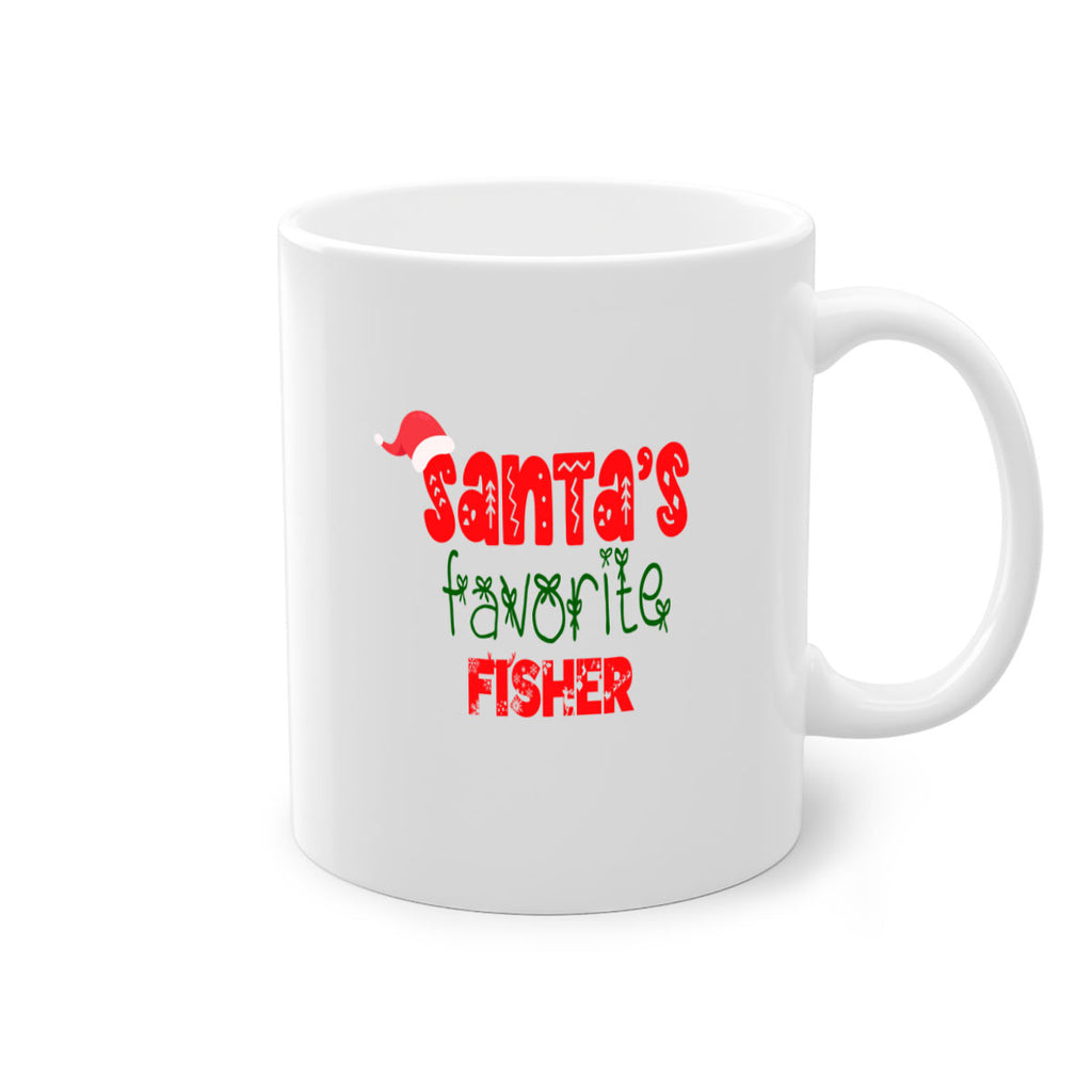 santas favorite fisher style 826#- christmas-Mug / Coffee Cup