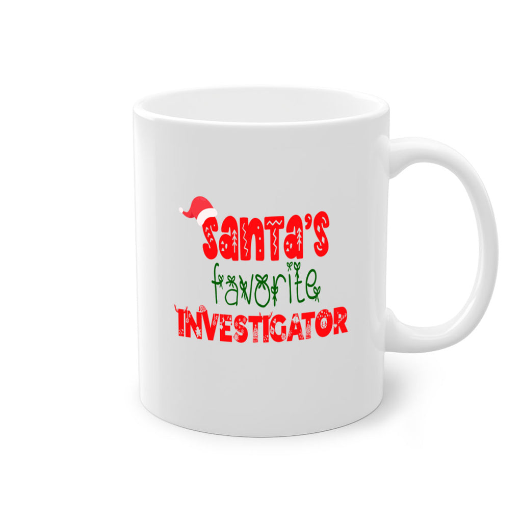 santas favorite investigator style 896#- christmas-Mug / Coffee Cup