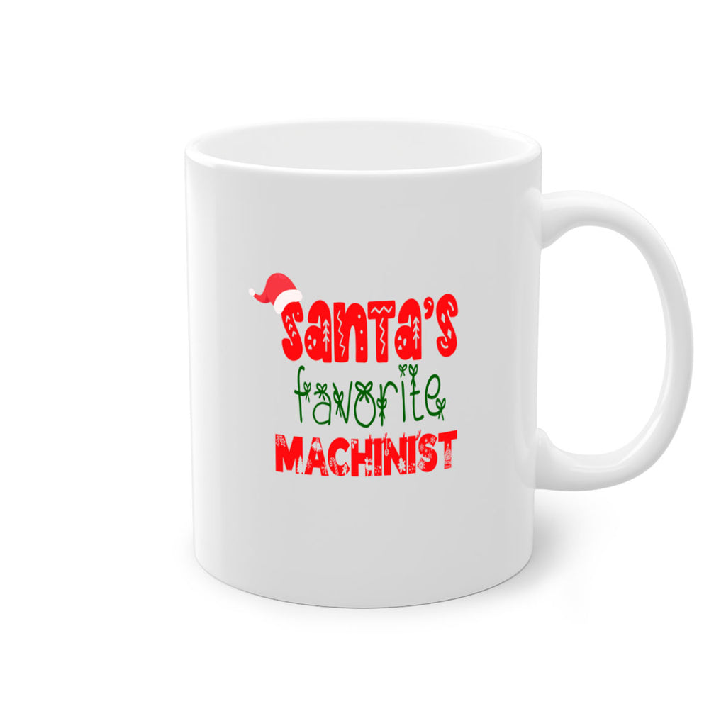 santas favorite machinist style 931#- christmas-Mug / Coffee Cup