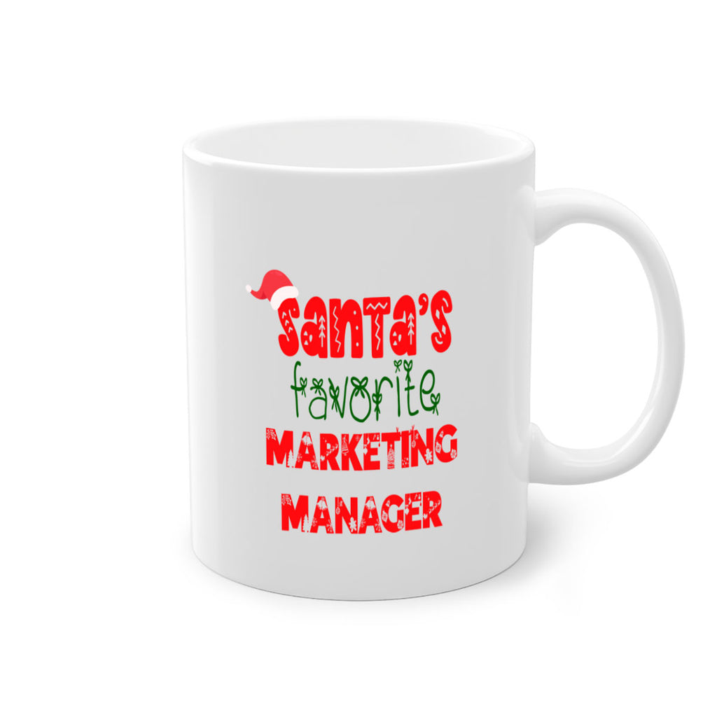 santas favorite marketing manager style 940#- christmas-Mug / Coffee Cup
