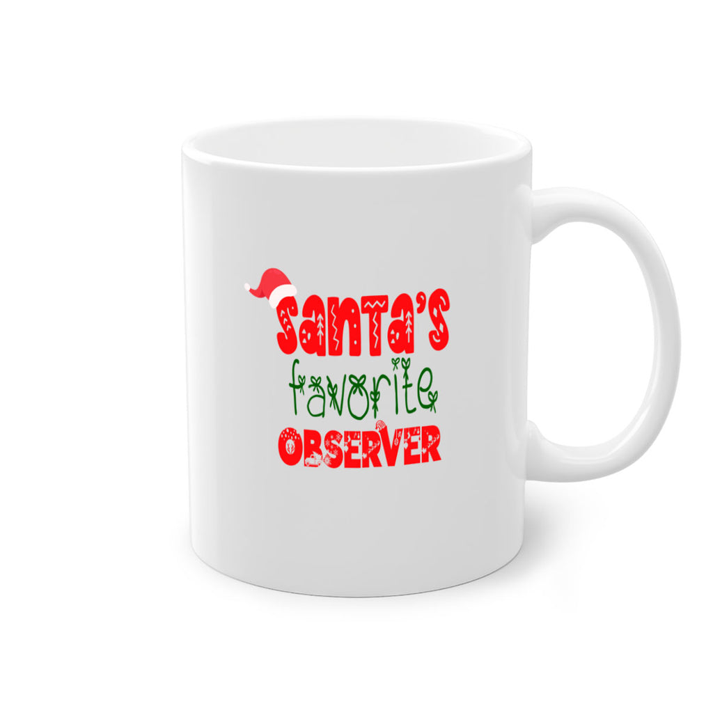 santas favorite observer style 981#- christmas-Mug / Coffee Cup