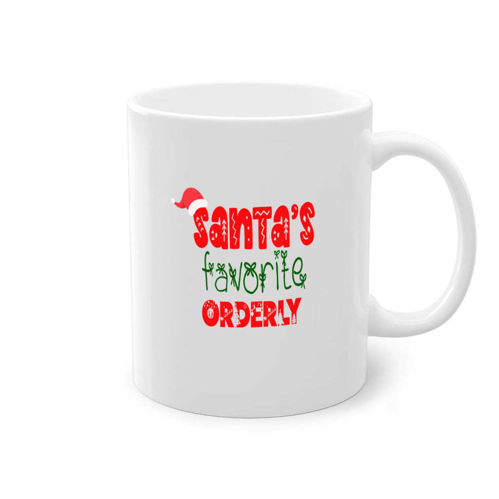 santas favorite orderly style 991#- christmas-Mug / Coffee Cup