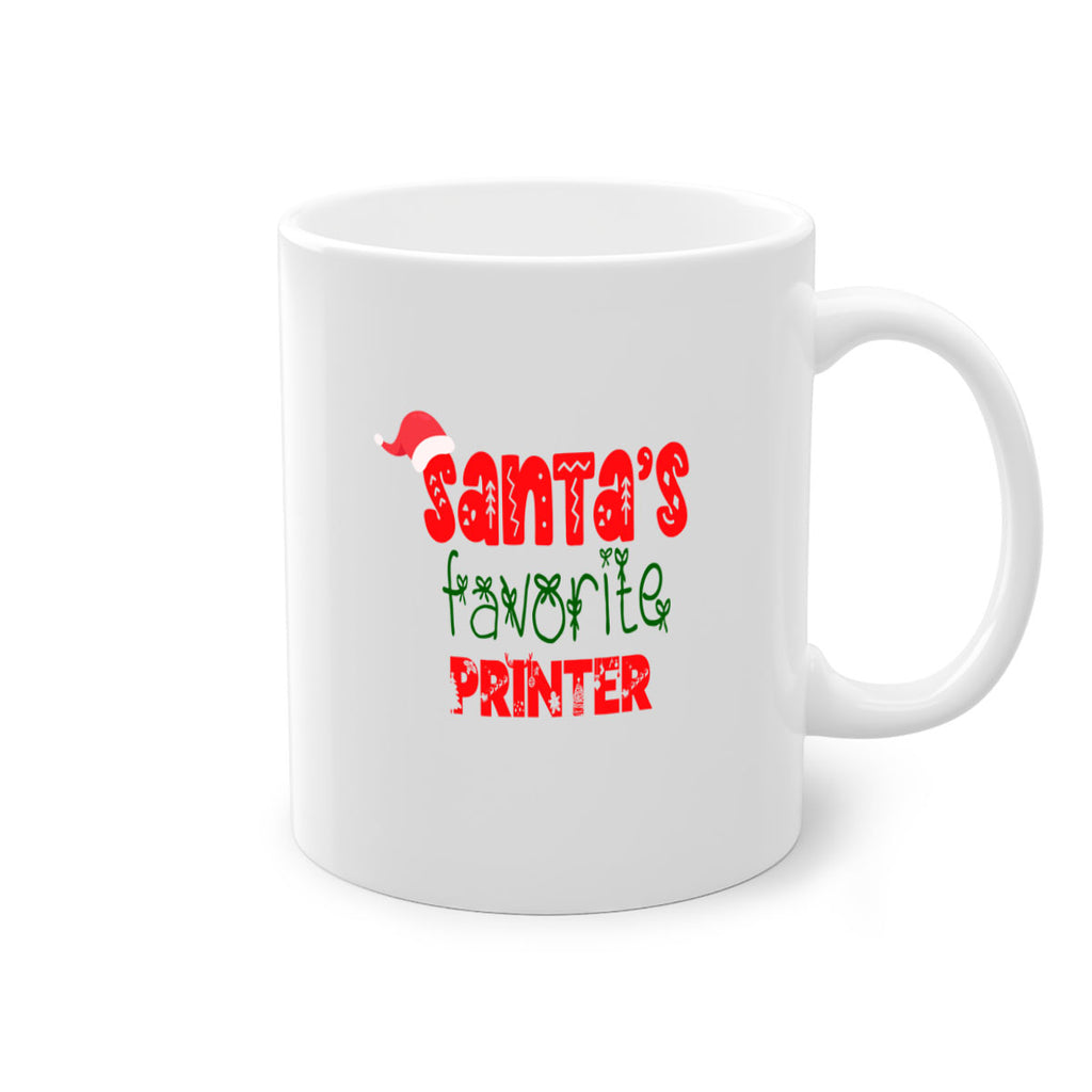 santas favorite printer style 1038#- christmas-Mug / Coffee Cup
