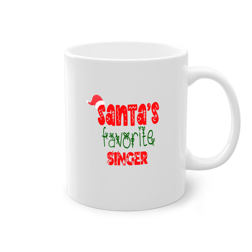 santas favorite singer style 1081#- christmas-Mug / Coffee Cup