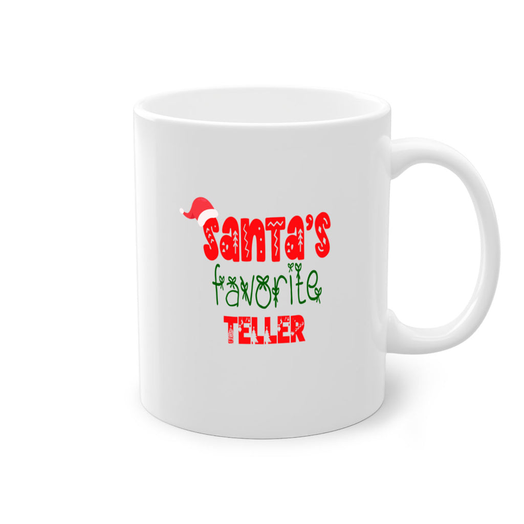 santas favorite teller style 1121#- christmas-Mug / Coffee Cup