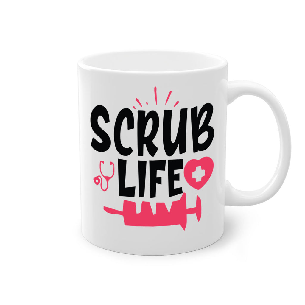 scrub life Style 352#- nurse-Mug / Coffee Cup
