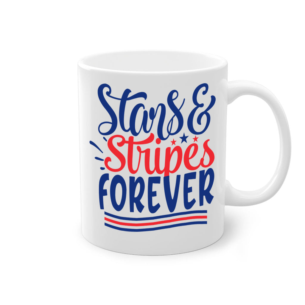 stars stripes forever Style 74#- 4th Of July-Mug / Coffee Cup