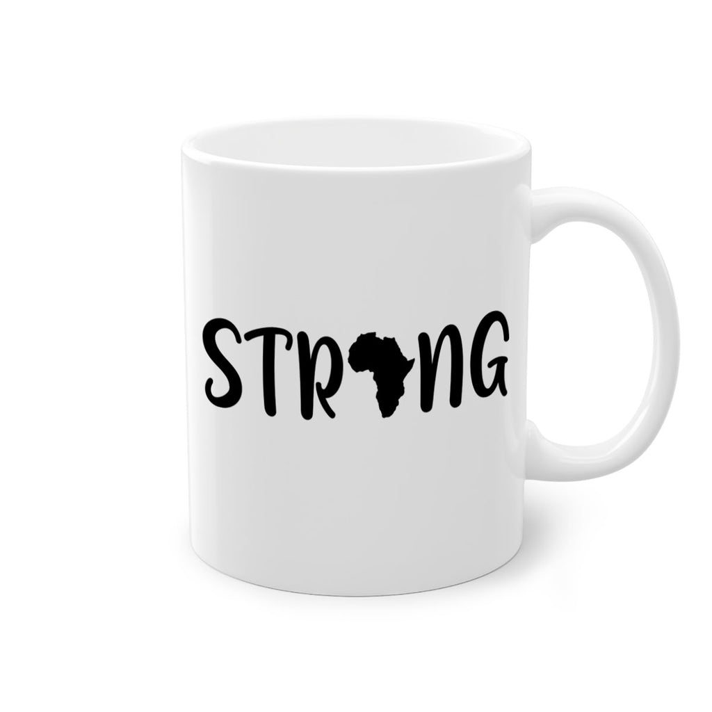 strong africa svg 24#- black words - phrases-Mug / Coffee Cup