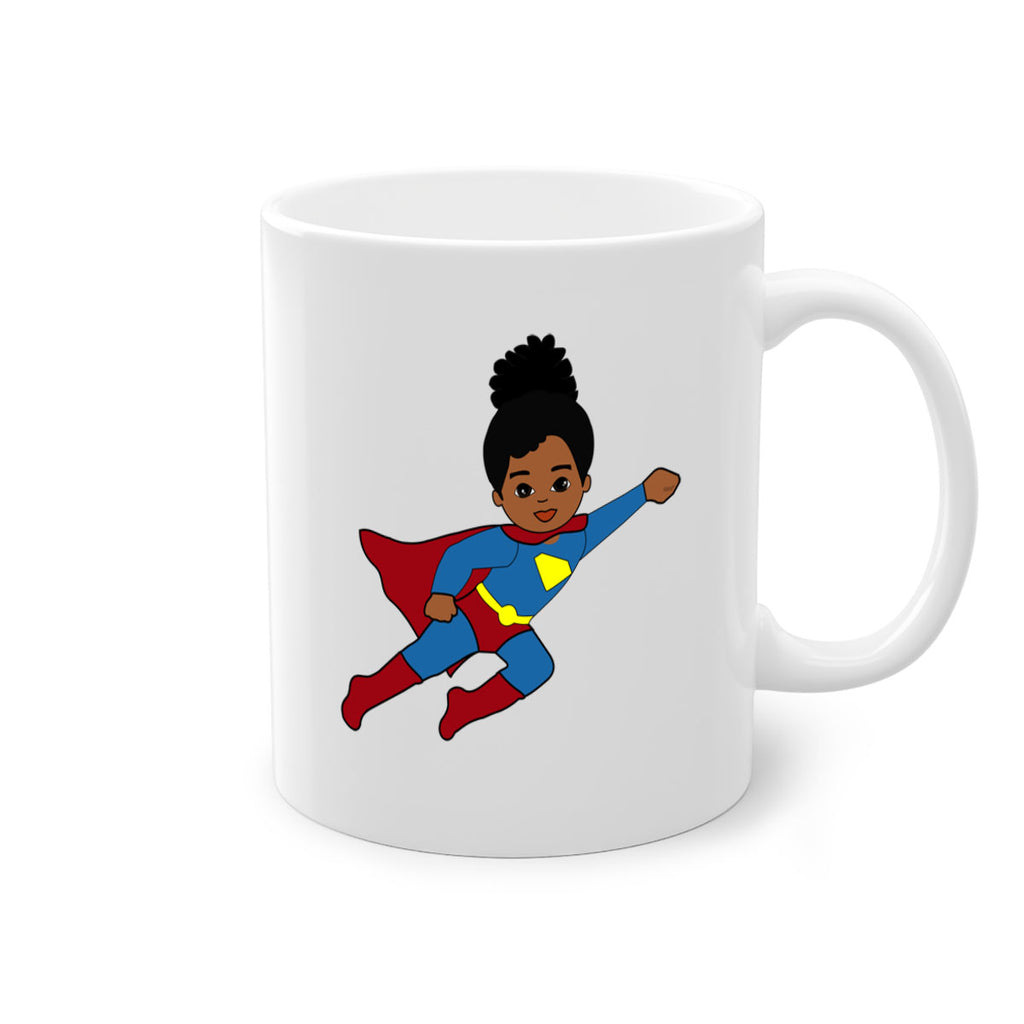 super kids girl 9#- Black women - Girls-Mug / Coffee Cup
