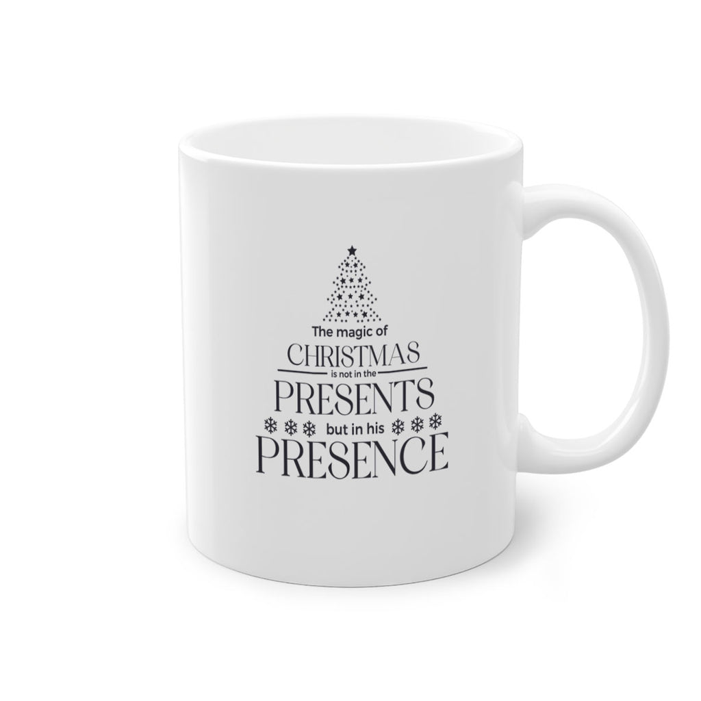 the magic of christmas is black style 1199#- christmas-Mug / Coffee Cup