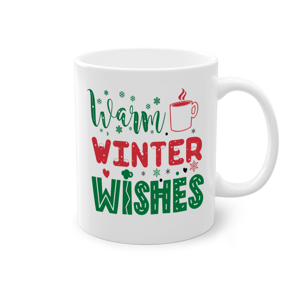 warm winter wishes style 1227#- christmas-Mug / Coffee Cup