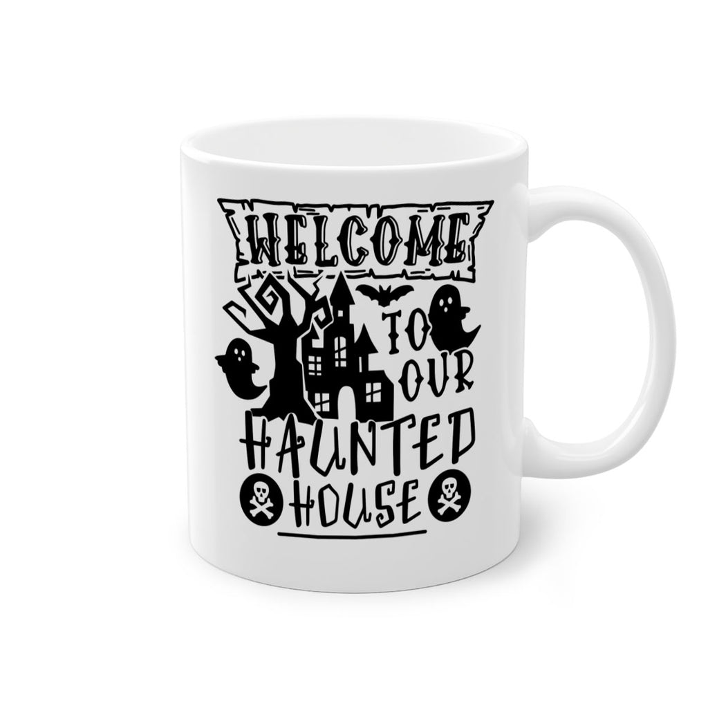 welcome to our haunted house 13#- halloween-Mug / Coffee Cup