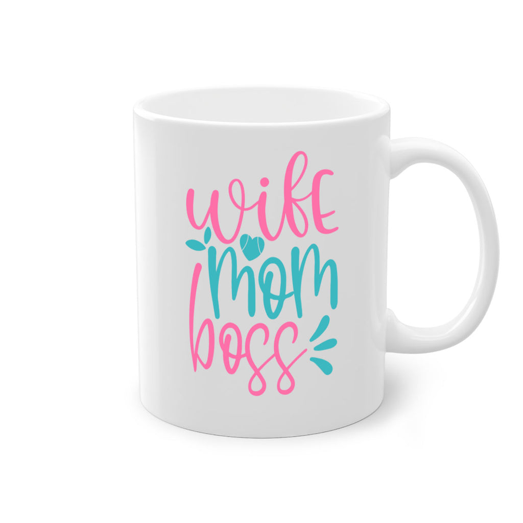 wife mom boss 284#- mom-Mug / Coffee Cup