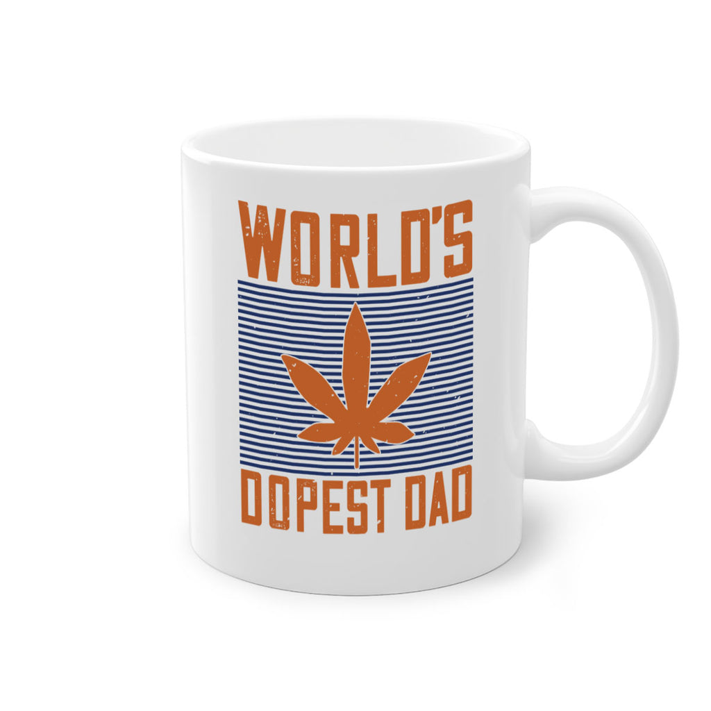 worlds dopest dad 148#- fathers day-Mug / Coffee Cup