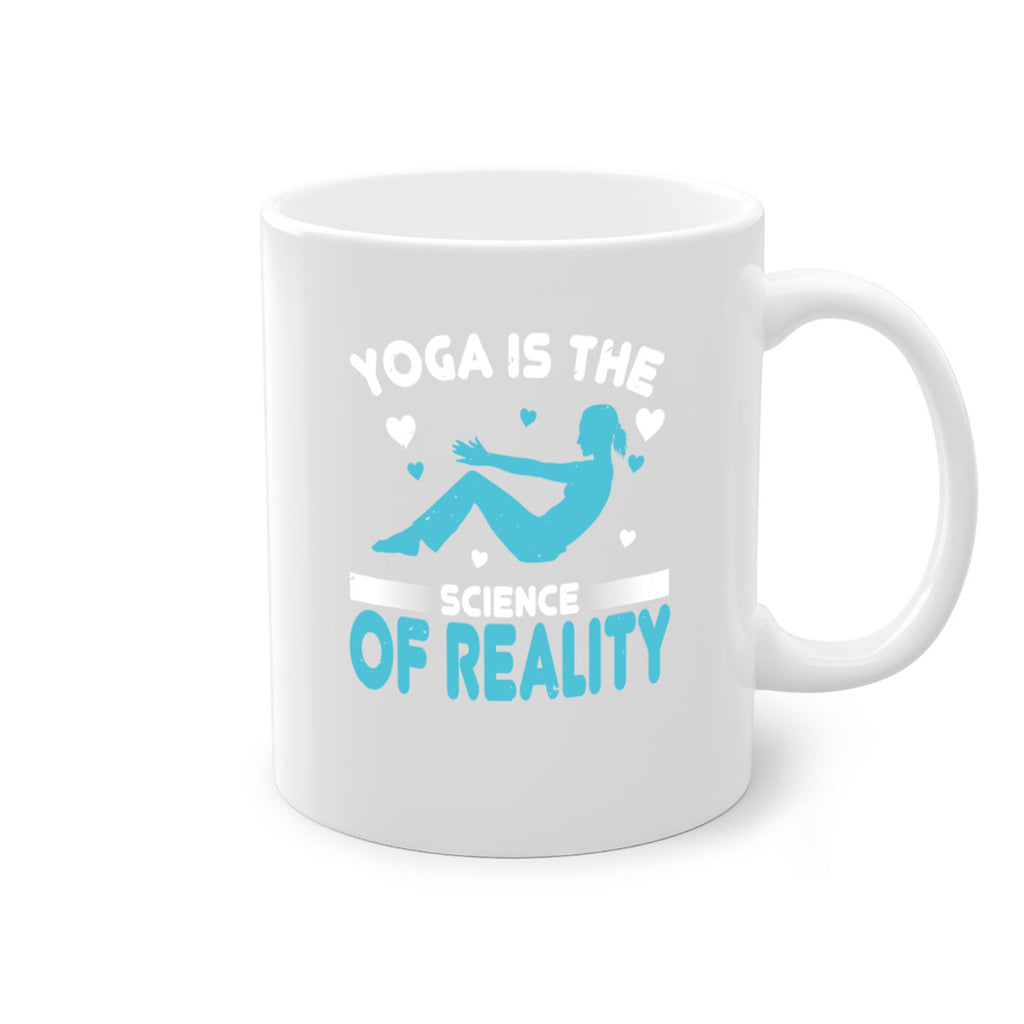 yoga is the science of reality 16#- yoga-Mug / Coffee Cup