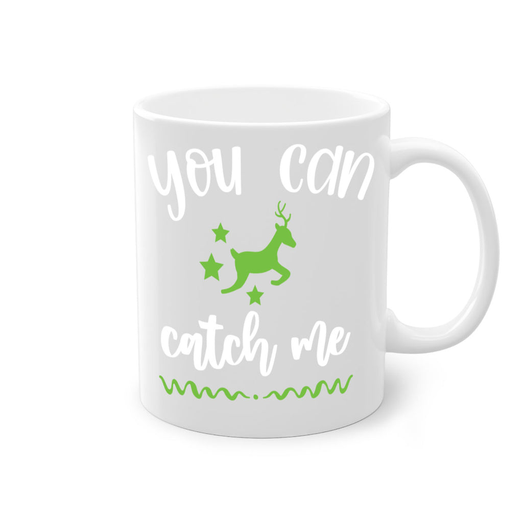 you can catch me style 1249#- christmas-Mug / Coffee Cup