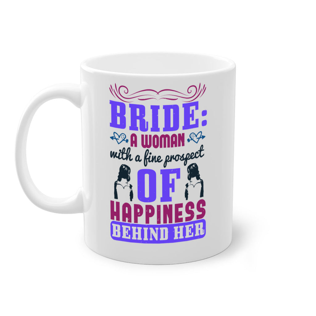 Bride A woman with a fine prospect of happiness behind her 84#- bride-Mug / Coffee Cup