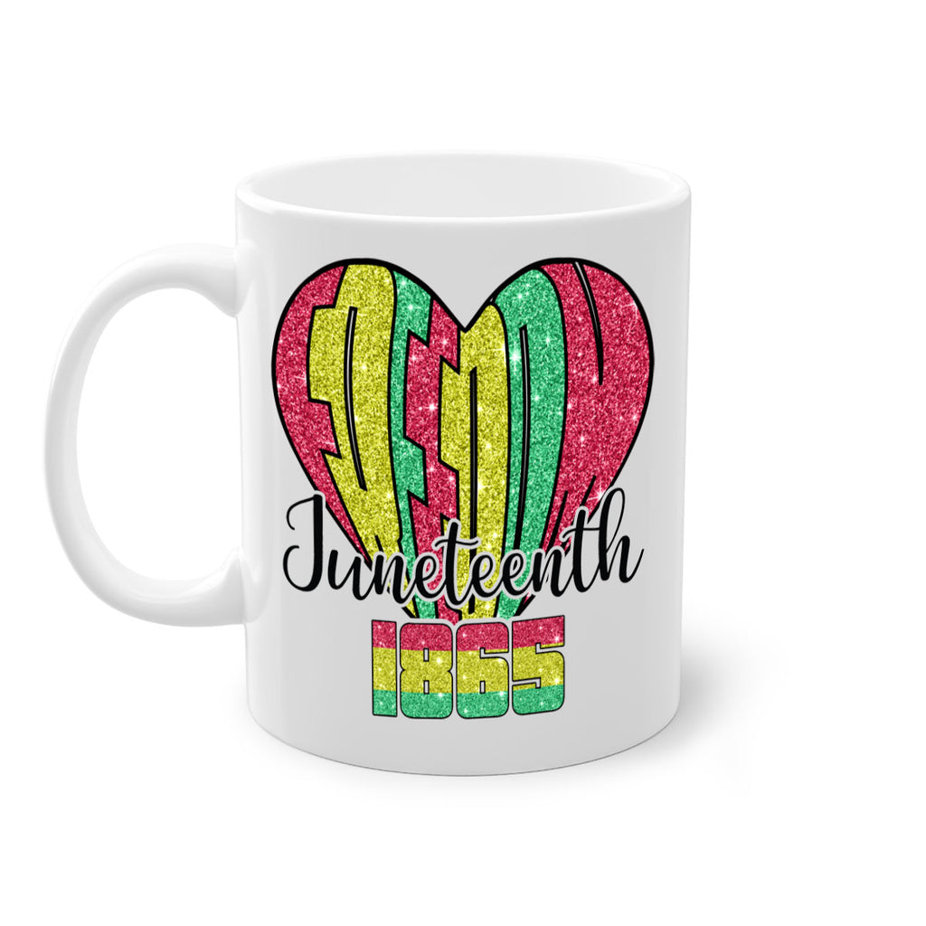 Juneteenth Since 1865 Heart 20#- juneteenth-Mug / Coffee Cup