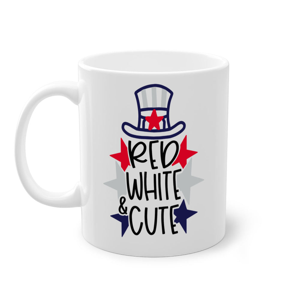Red White Cute Style 169#- 4th Of July-Mug / Coffee Cup