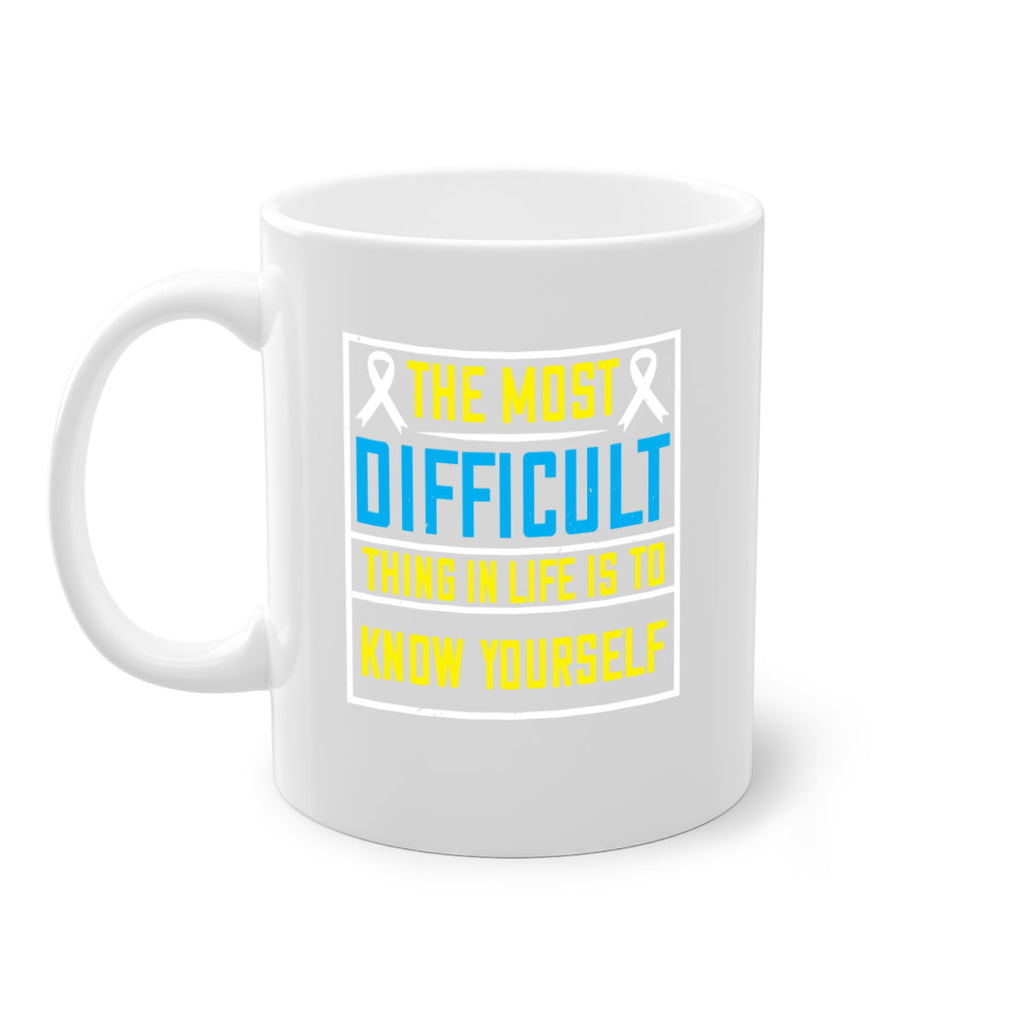 The most difficult thing in life is to know yourself Style 16#- Self awareness-Mug / Coffee Cup