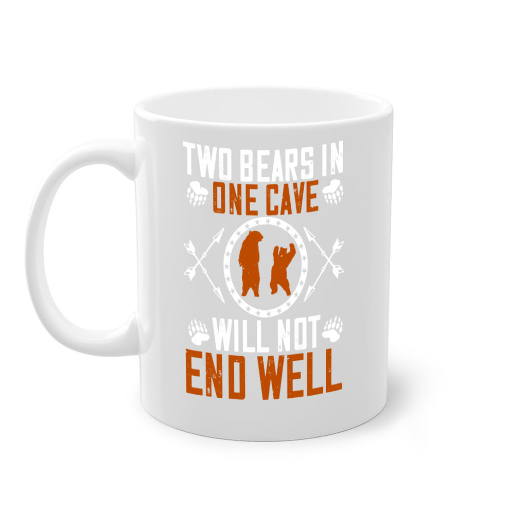 Two bears in one cave will not end well 34#- bear-Mug / Coffee Cup