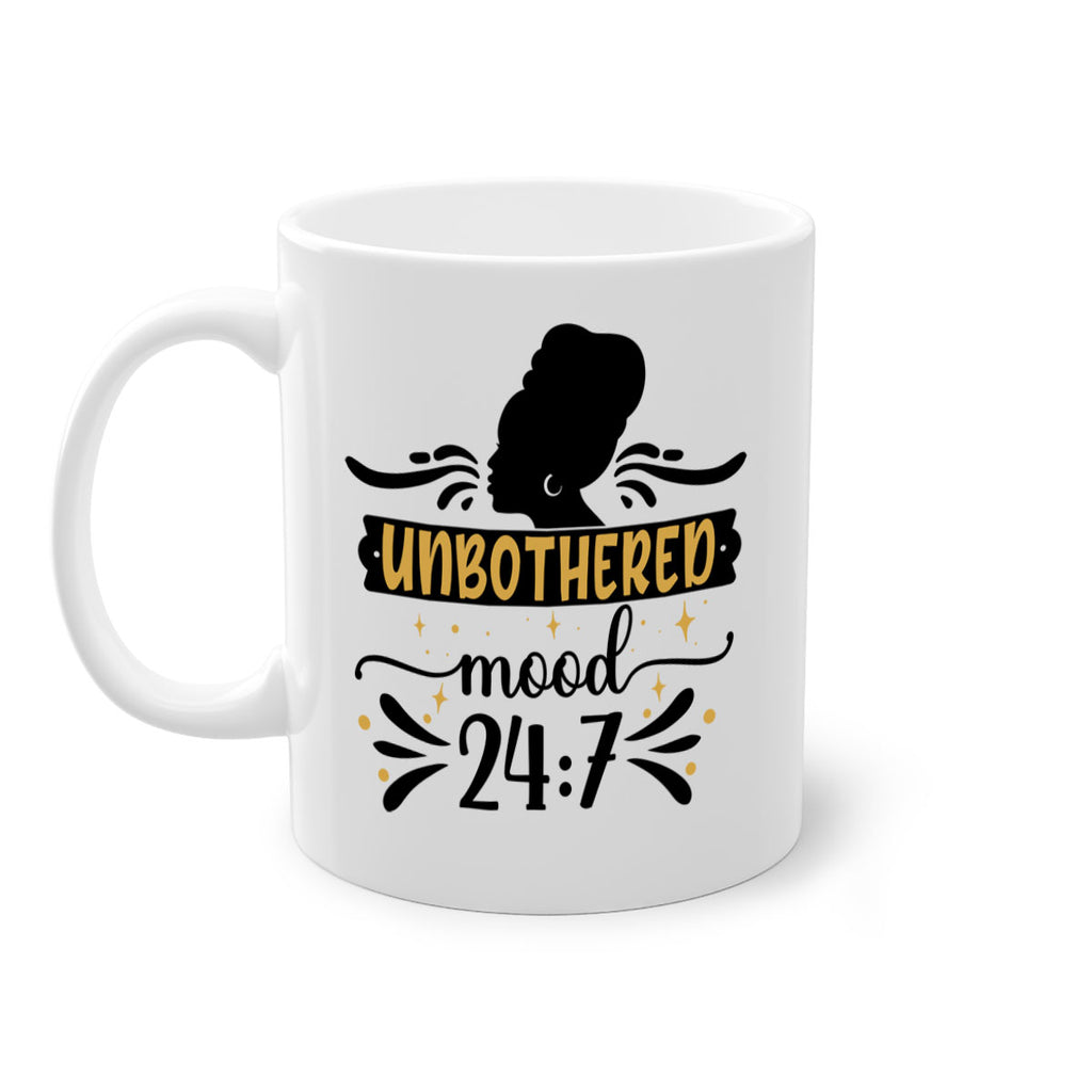 Unbothered mood Style 2#- Black women - Girls-Mug / Coffee Cup