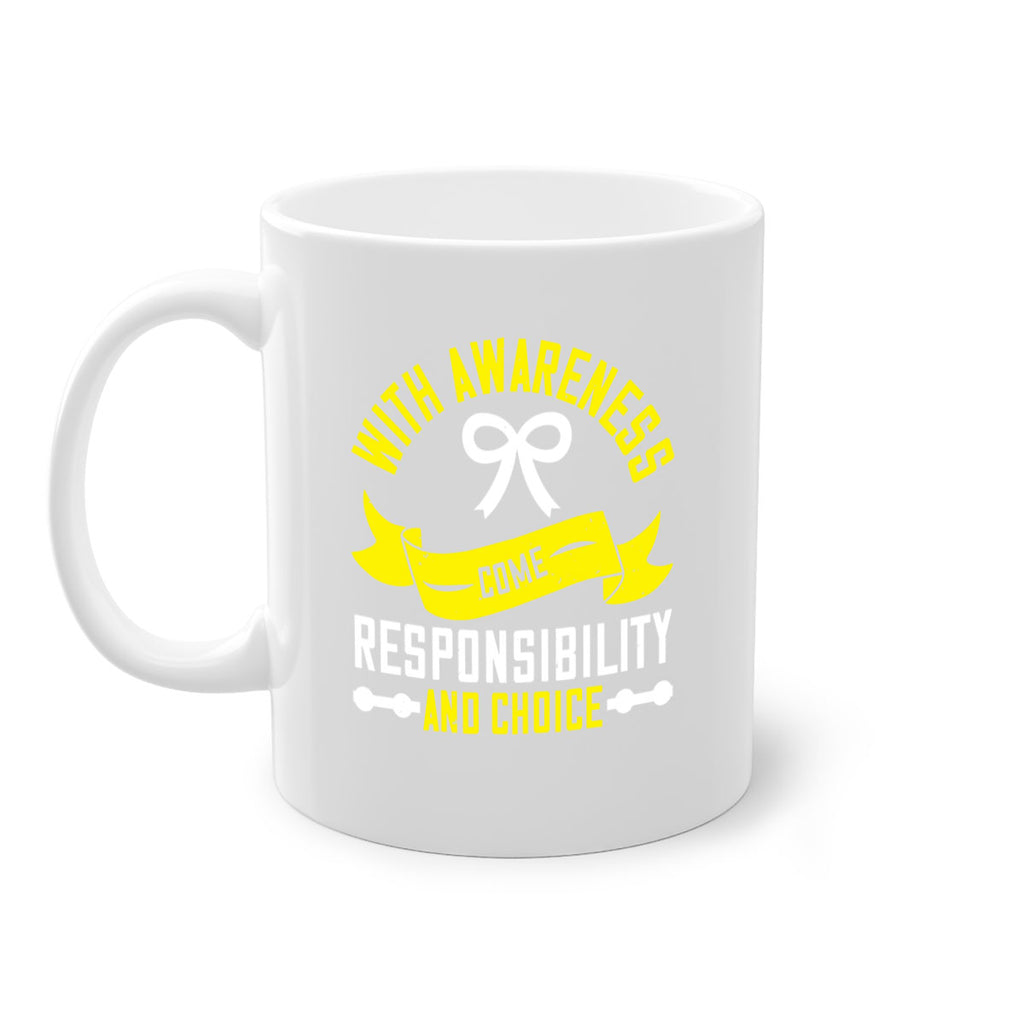 With awareness come responsibility and choice Style 5#- Self awareness-Mug / Coffee Cup