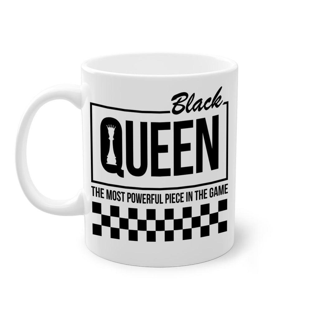 black queen chess checkered 221#- black words - phrases-Mug / Coffee Cup