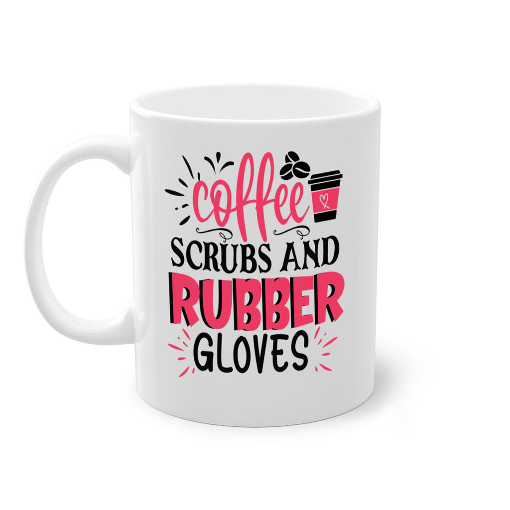 coffee scrubs and rubber gloves Style Style 212#- nurse-Mug / Coffee Cup